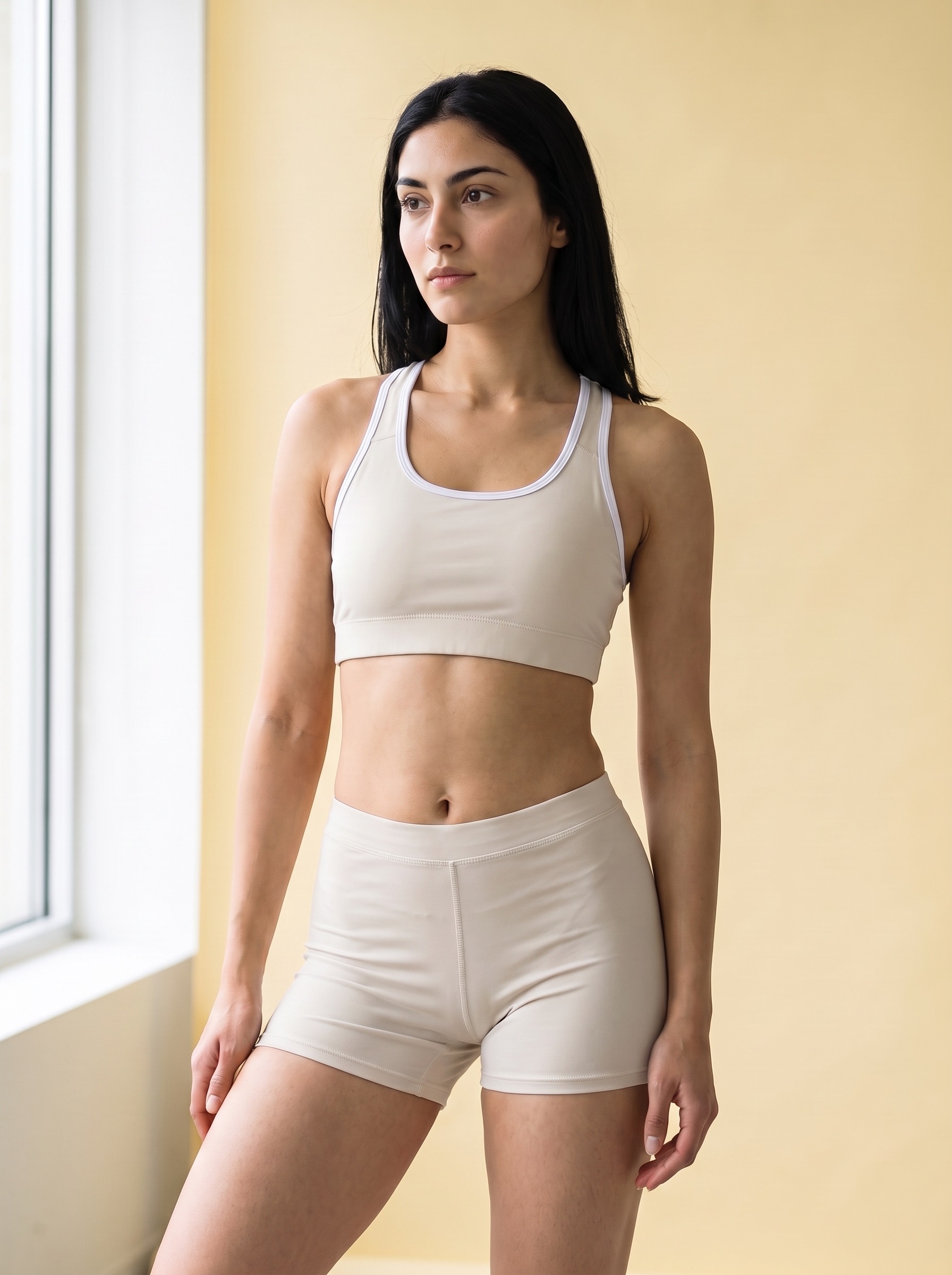 Classic Sports Bra in Marble