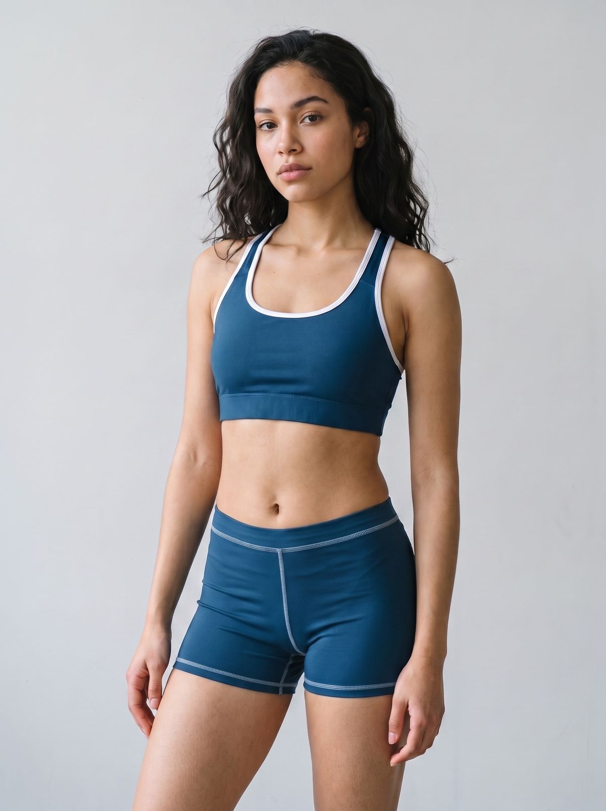 Marine Blue Short Shorts Short Shorts — Lolekai
