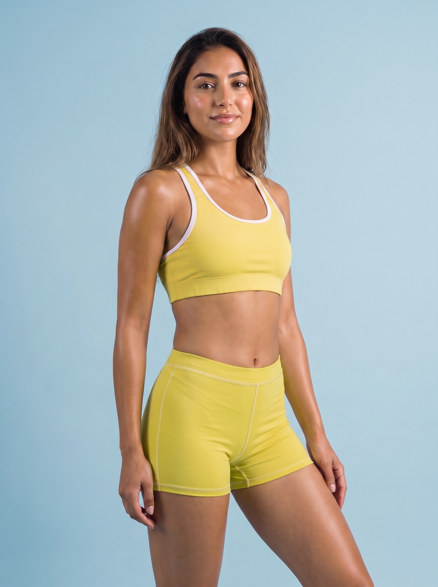Classic Sports Bra in Primrose
