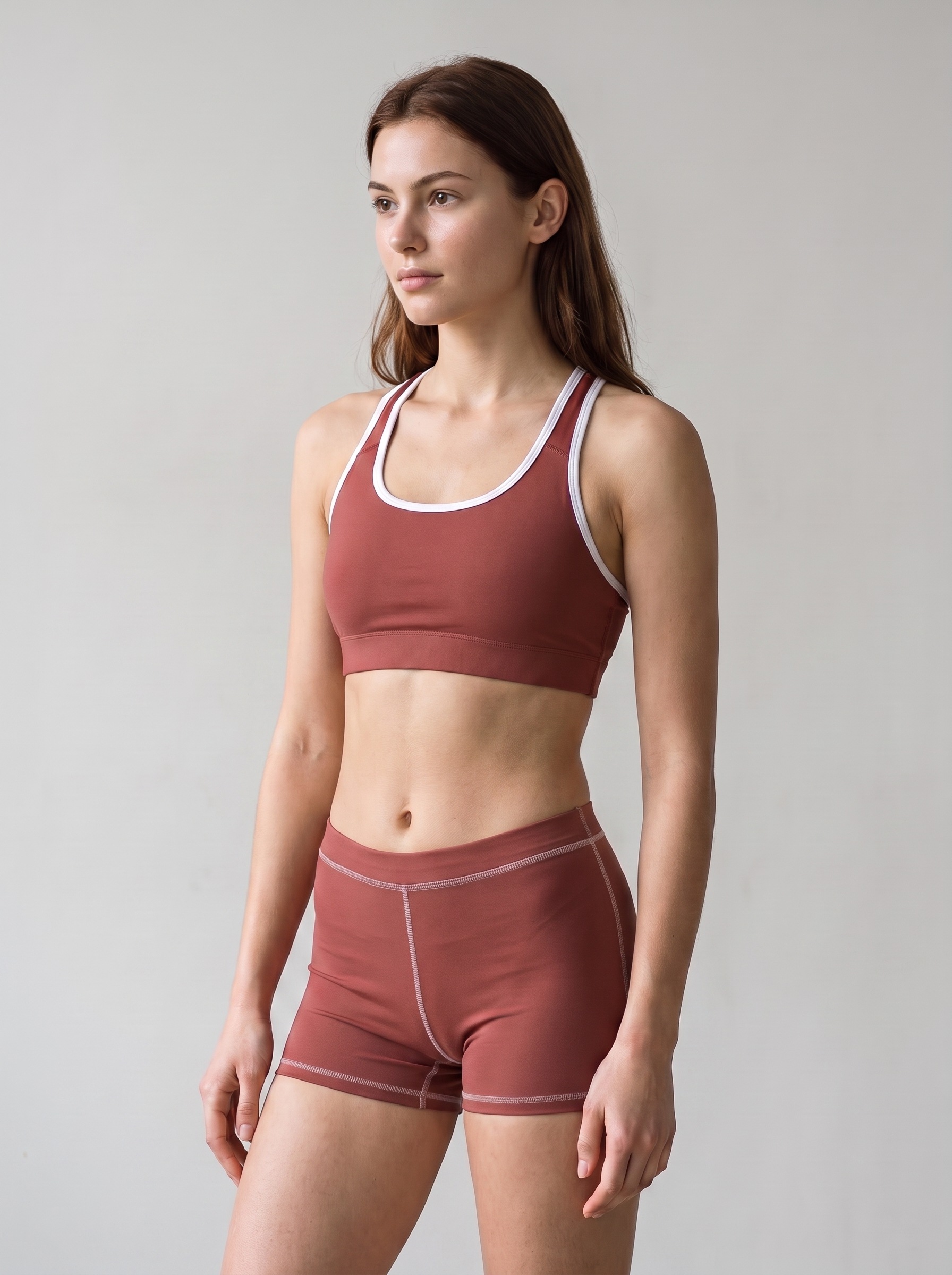 Short Shorts in Redwood