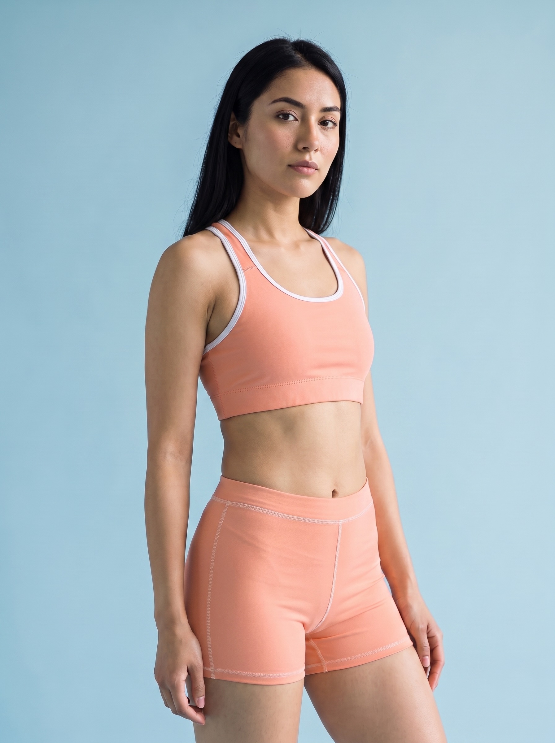 Short Shorts in Sherbet