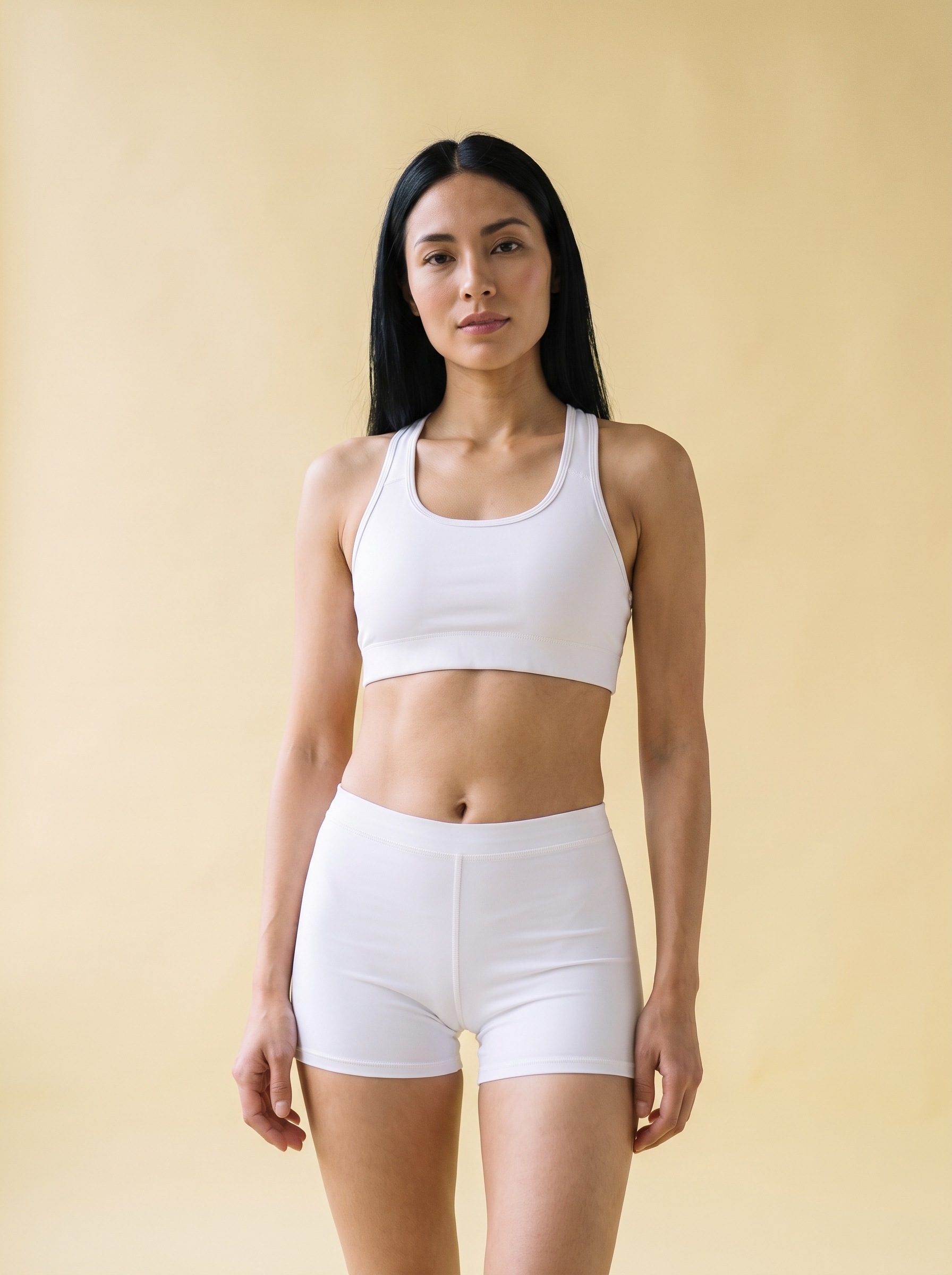 Classic Sports Bra in Snow