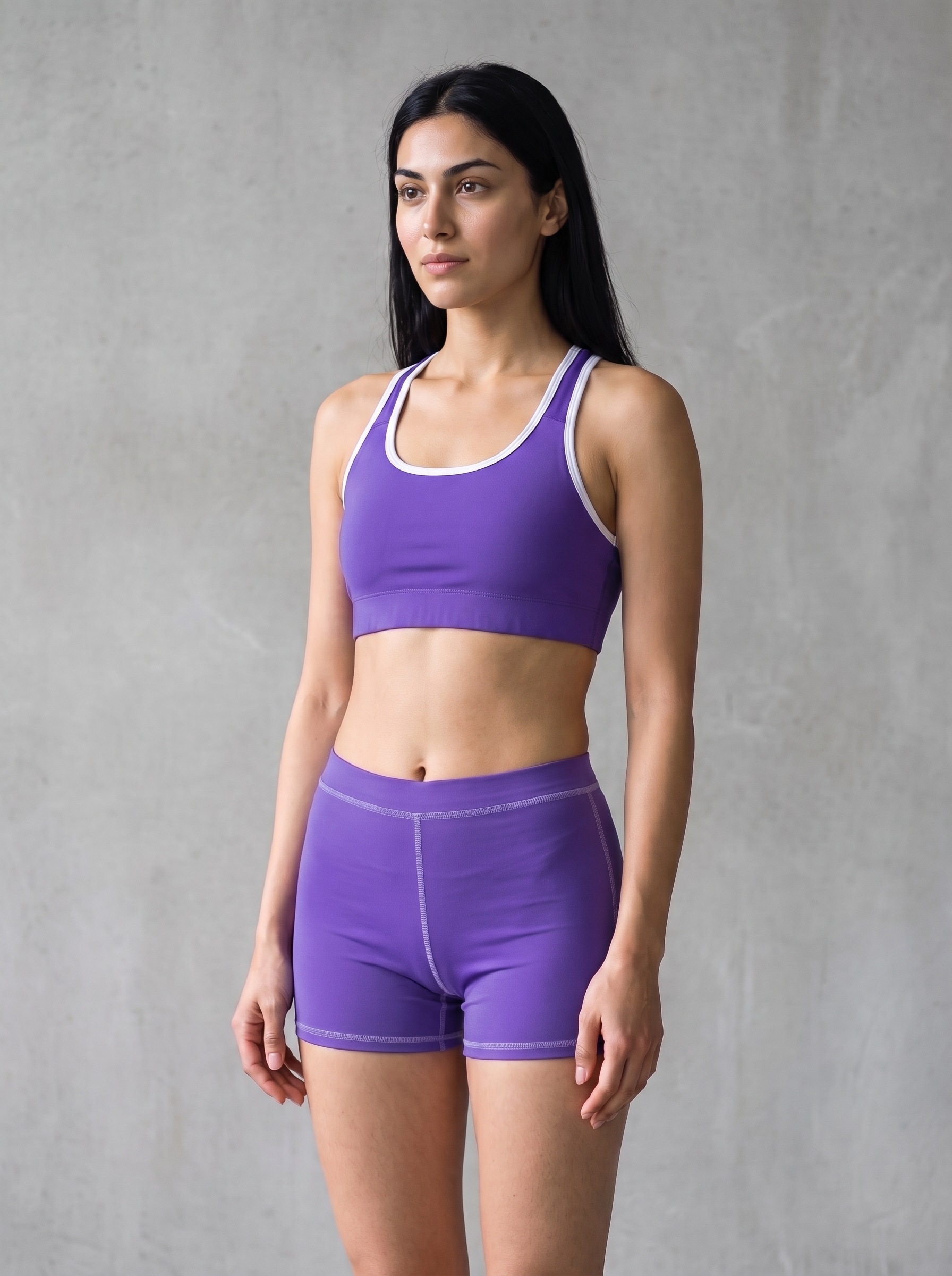 Classic Sports Bra in Violet