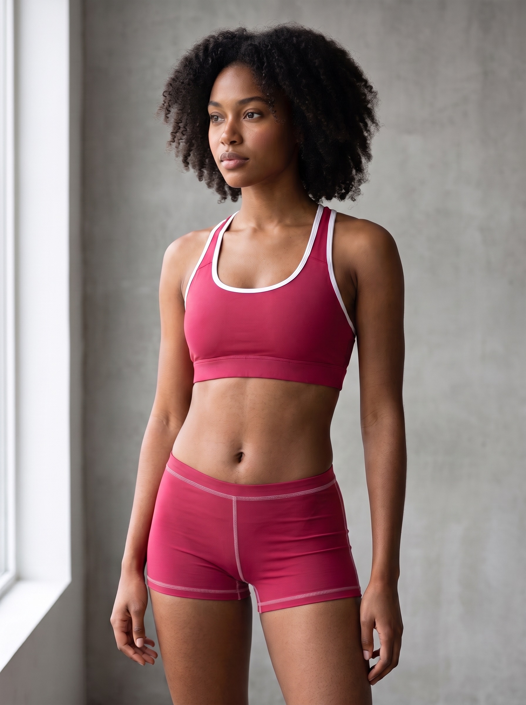 Short Shorts in Viva Magenta