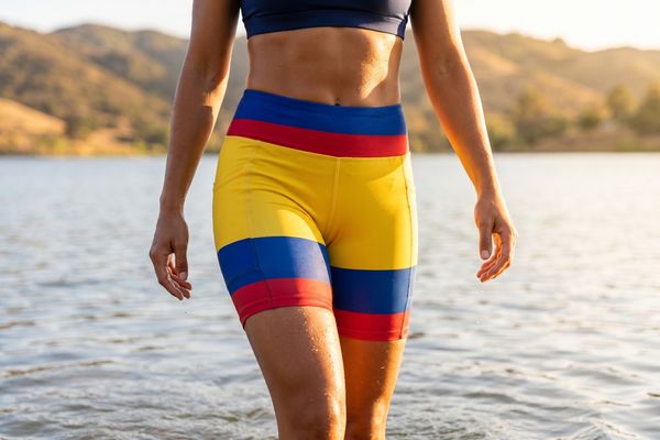 Colombian Collection biker shorts