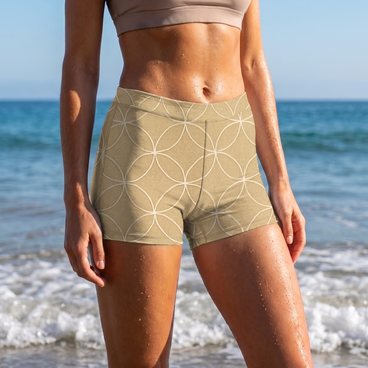Aoi Mid-Rise Shorts Short Shorts — Lolekai