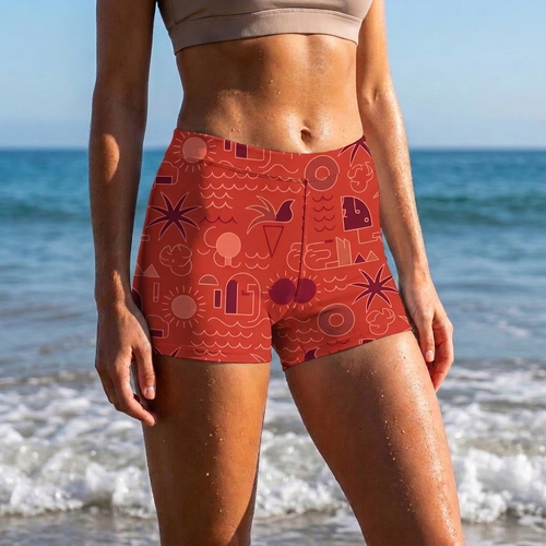 Lava Falls Elysium Mid-Rise Shorts
