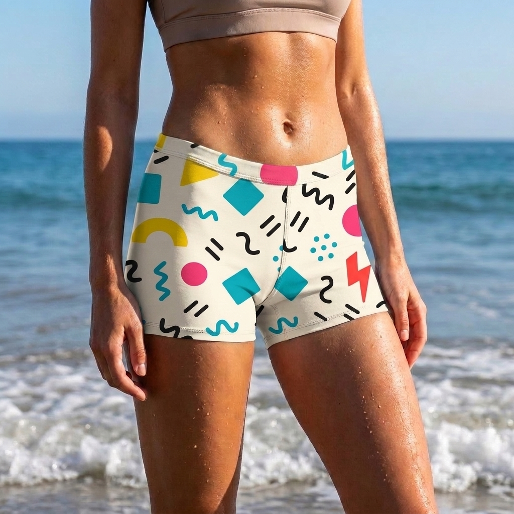 Mingle Mid-Rise Shorts Short Shorts — Lolekai