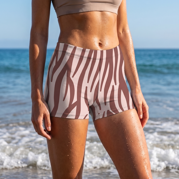 Women's Tea Rose Zest Mid-Rise Shorts