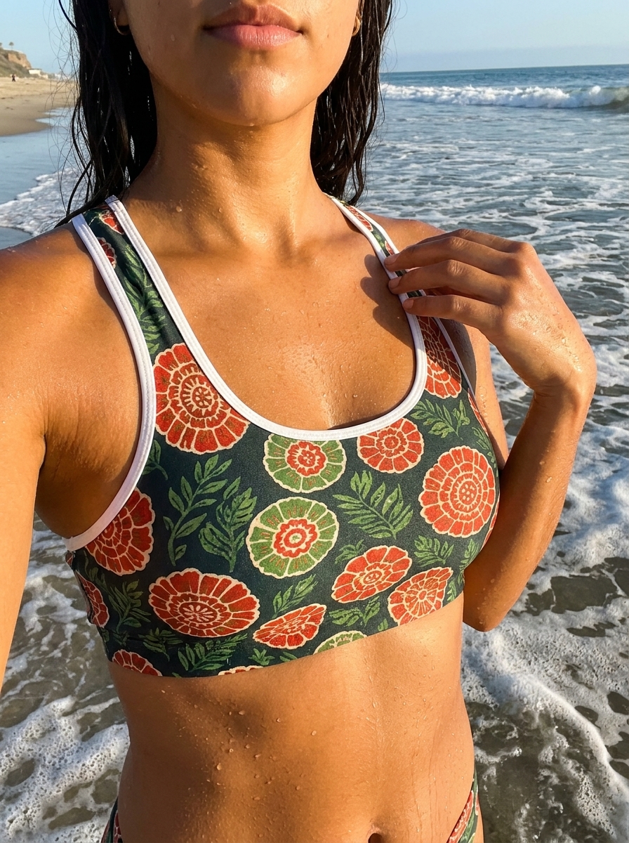 Swim/Gym Bra in Tsaotao