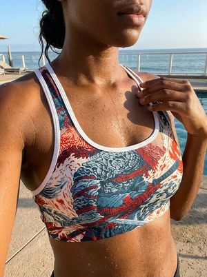 Neon Samurai sports bras