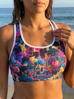 Neonoir sports bras