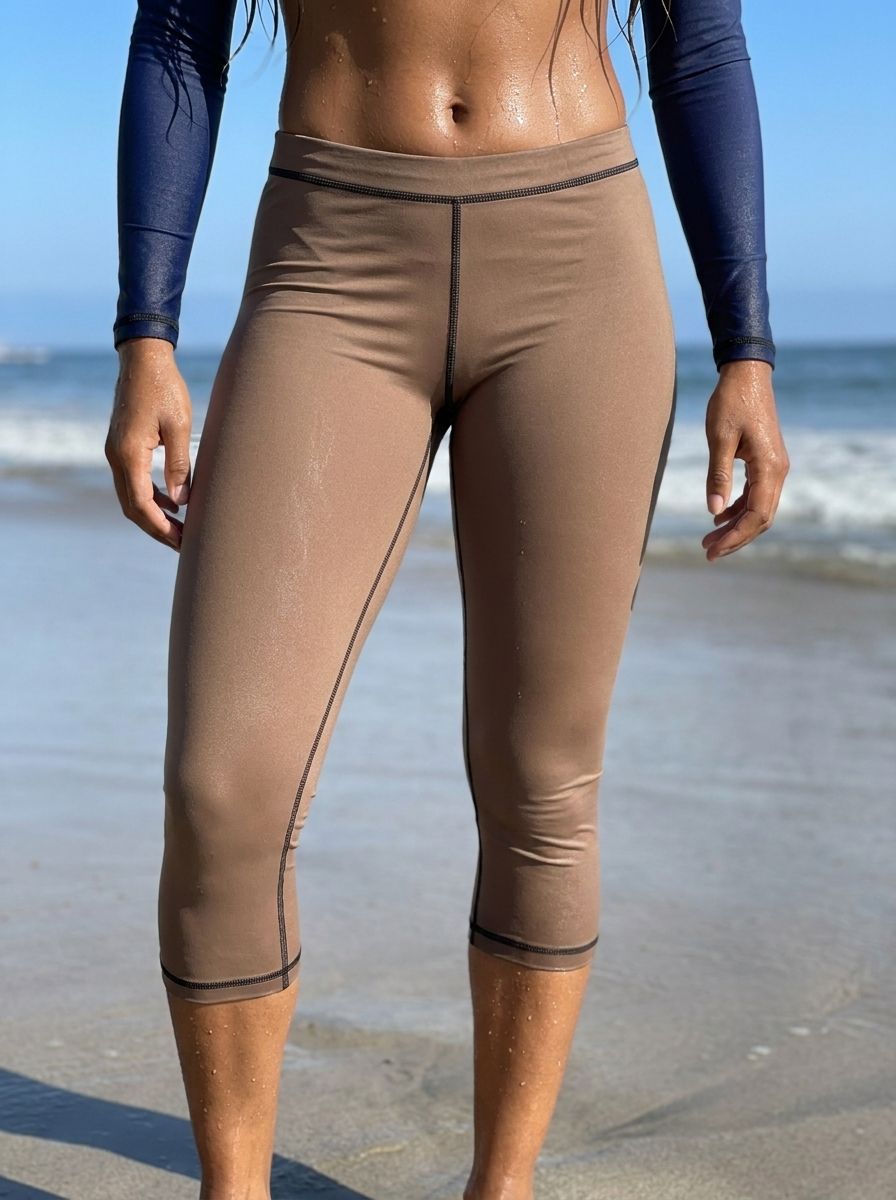 Cappuccino Capri Leggings Capri Leggings — Lolekai