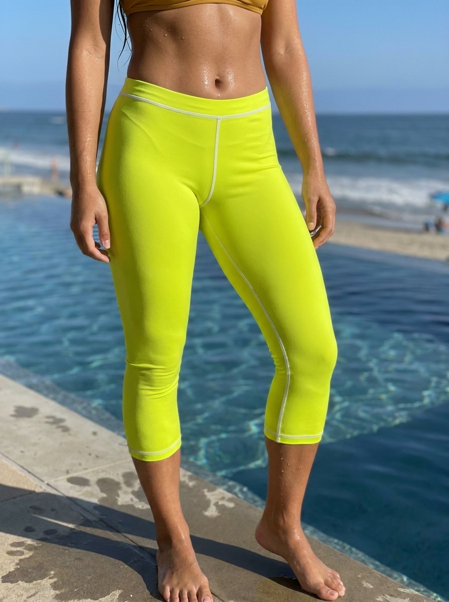 Capri in Neon Yellow