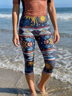 Sol Capri Leggings Capri Leggings — Lolekai