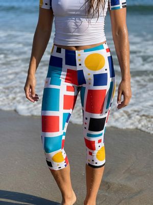 Memphis Collection Capri Leggings capri leggings