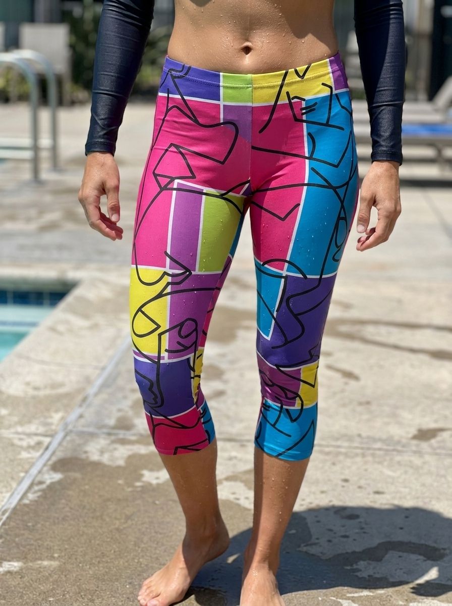 Lustre Capri Leggings Capri Leggings — Lolekai