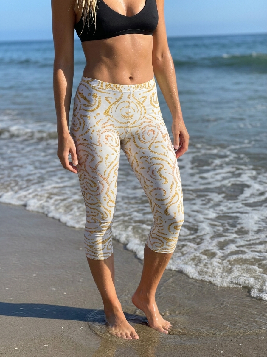 Capri in Lemon Yellow Mirage