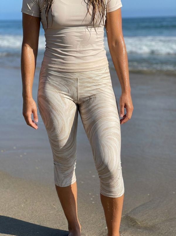 Whistler Nocturne swim & gym capri leggings