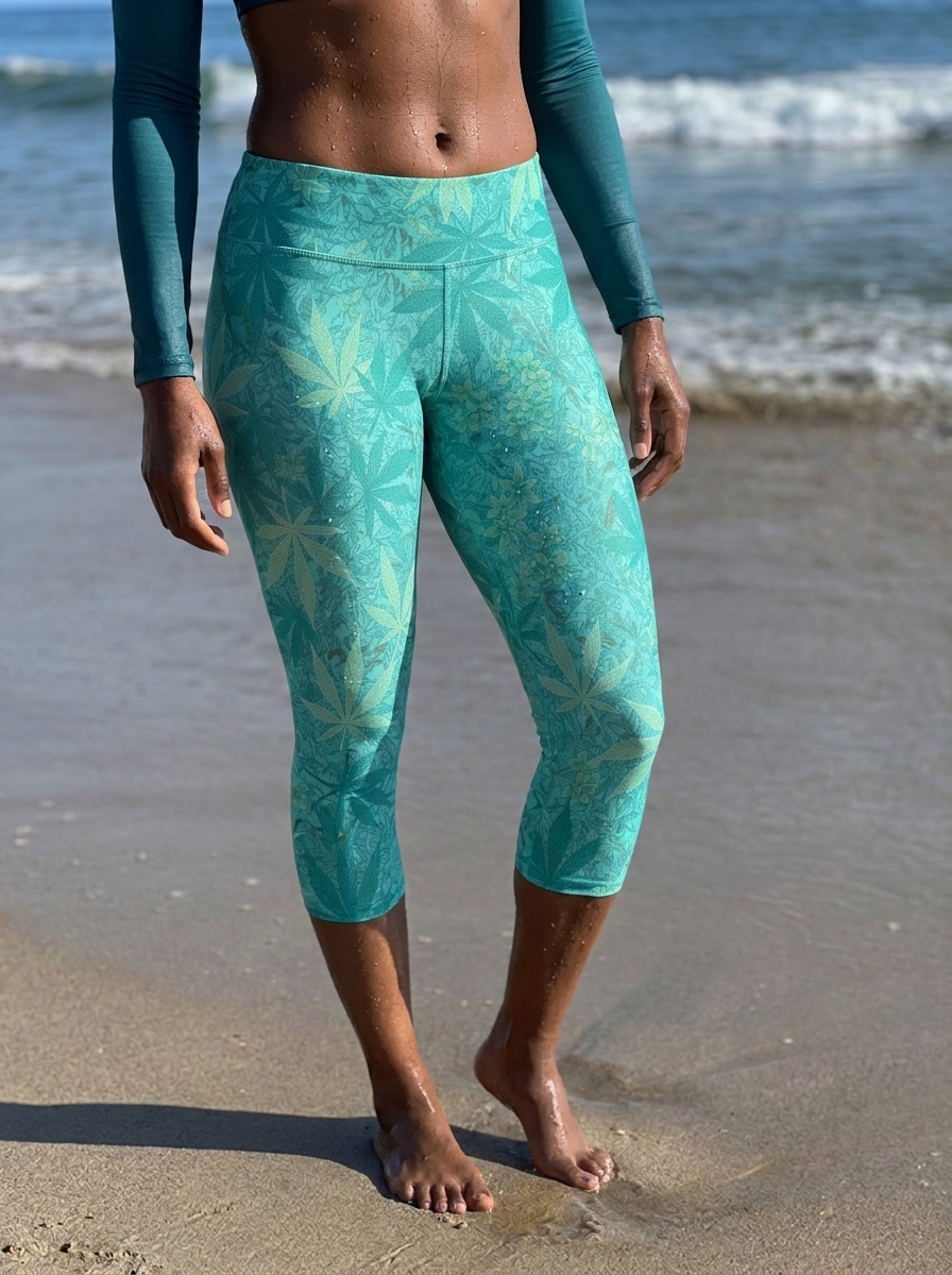 Capri in Neon Aqua Kumo
