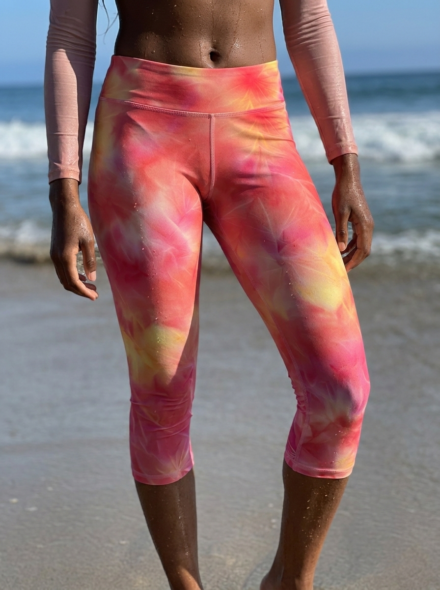 Capri in Neon Coral Frost