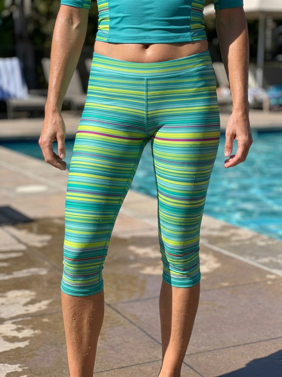 Capri in Neon Aqua Eclipse