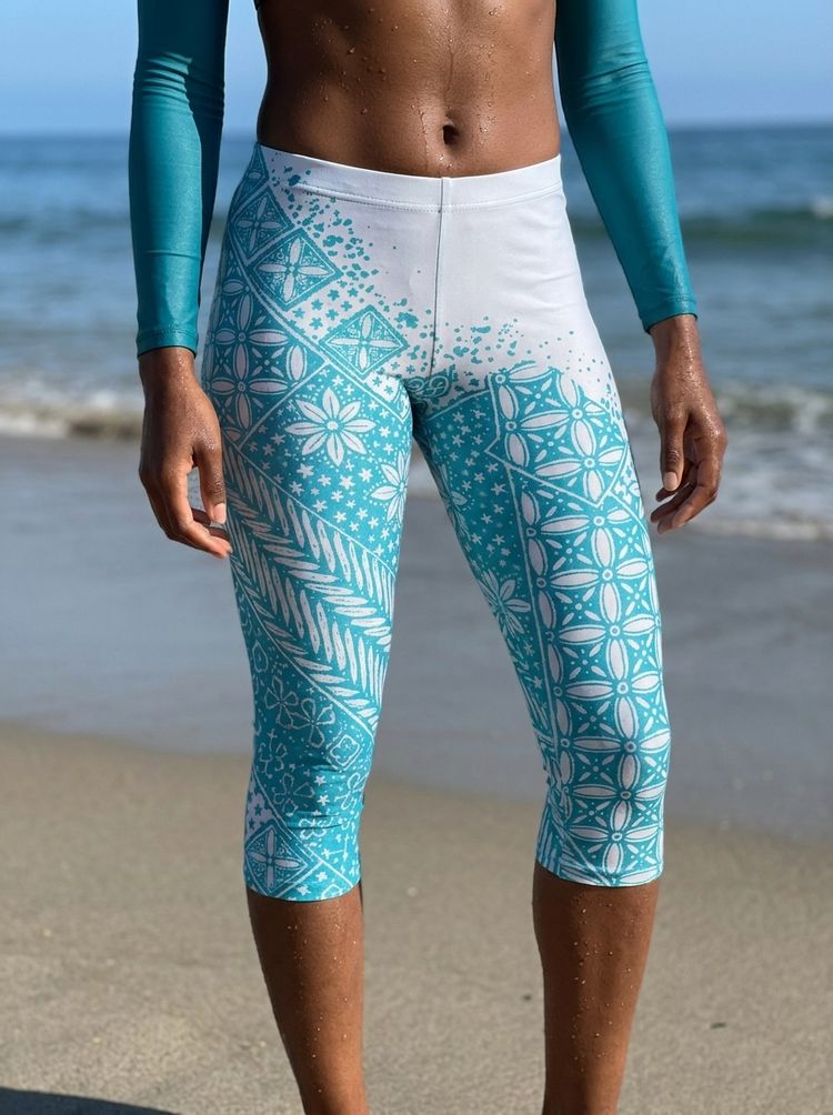 Aksara swim & gym capri leggings