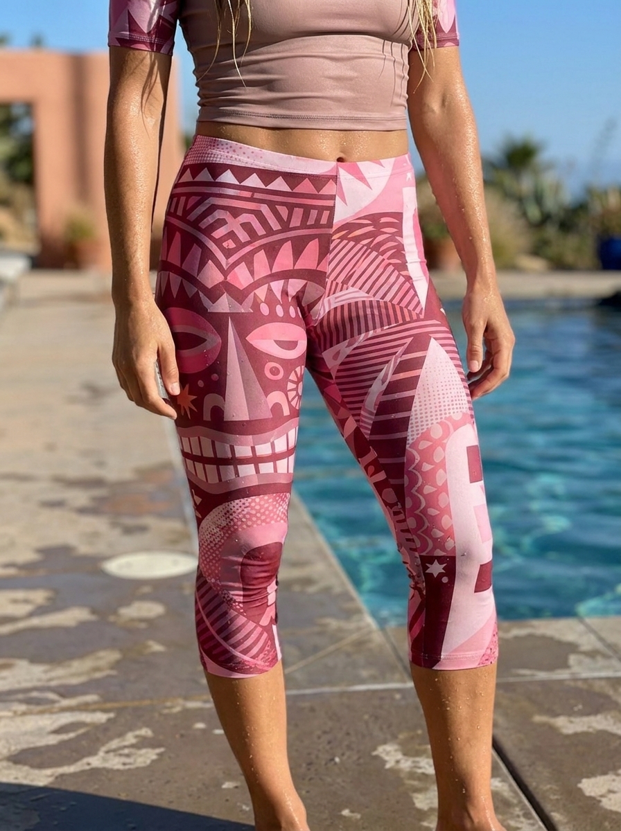 Capri in Millennial Pink Makai