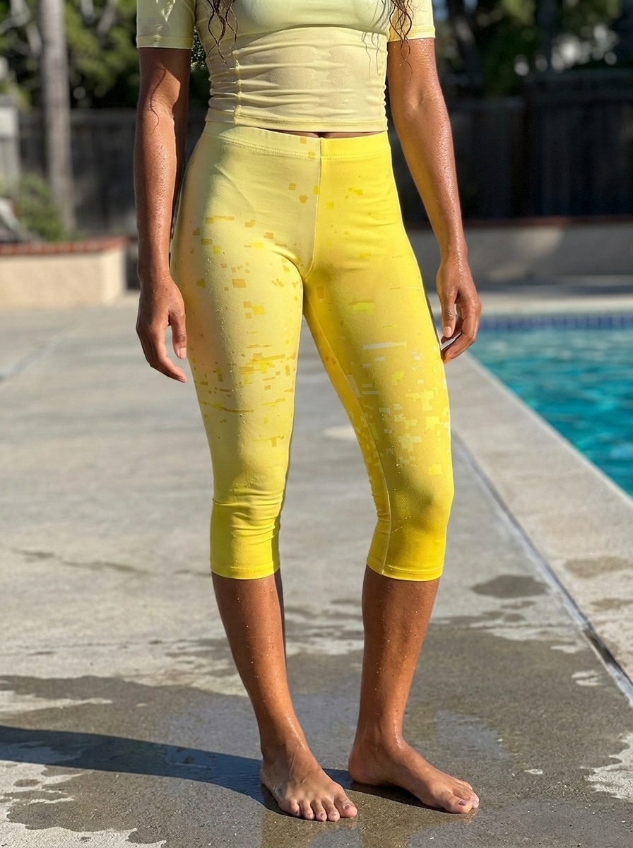 Capri in Lemon Yellow Surge