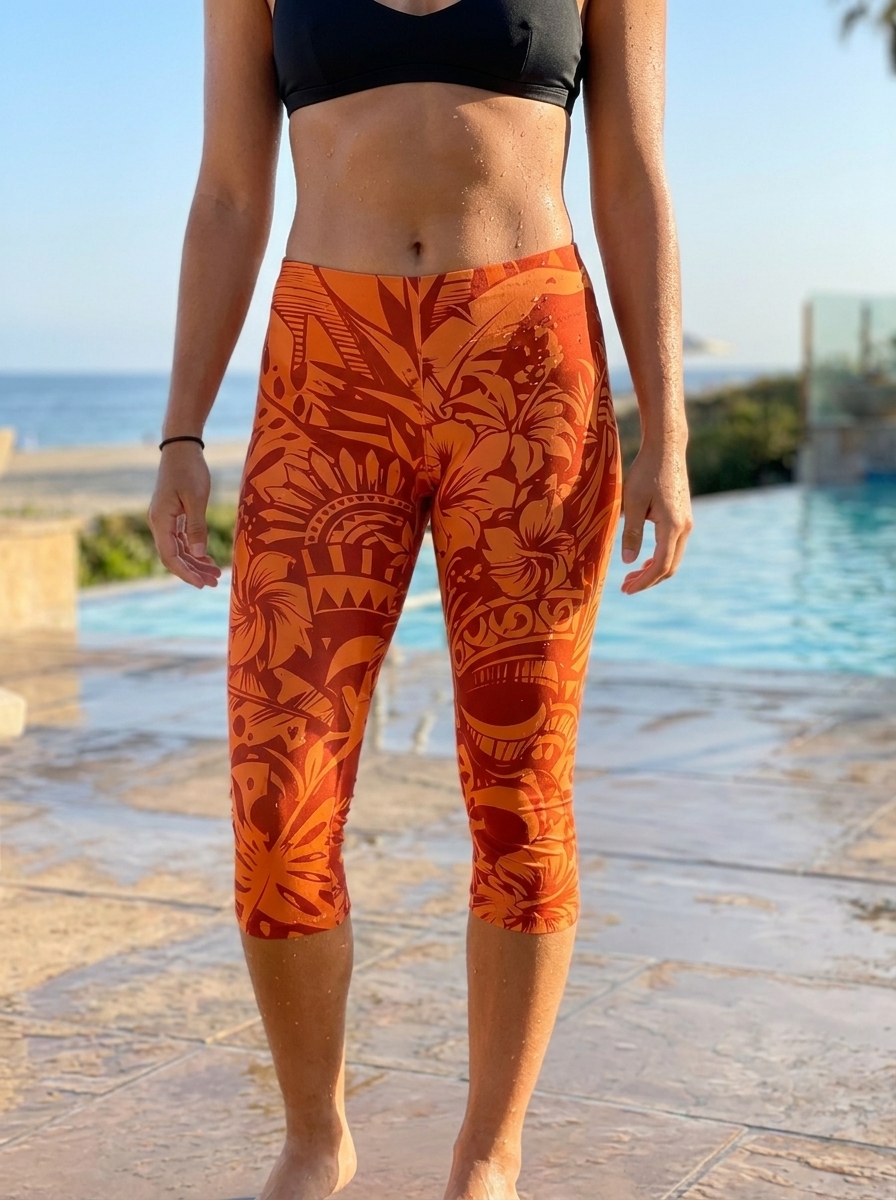 Capri in Citrus Orange Honua Uli