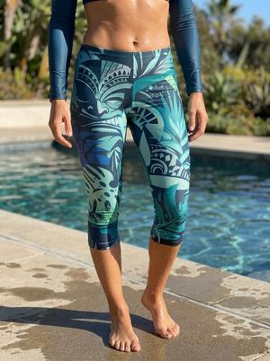 Makani Kai swim & gym capri leggings