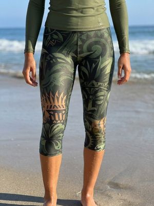Sycamore Nalu Uli Leggings Capri Leggings — Lolekai