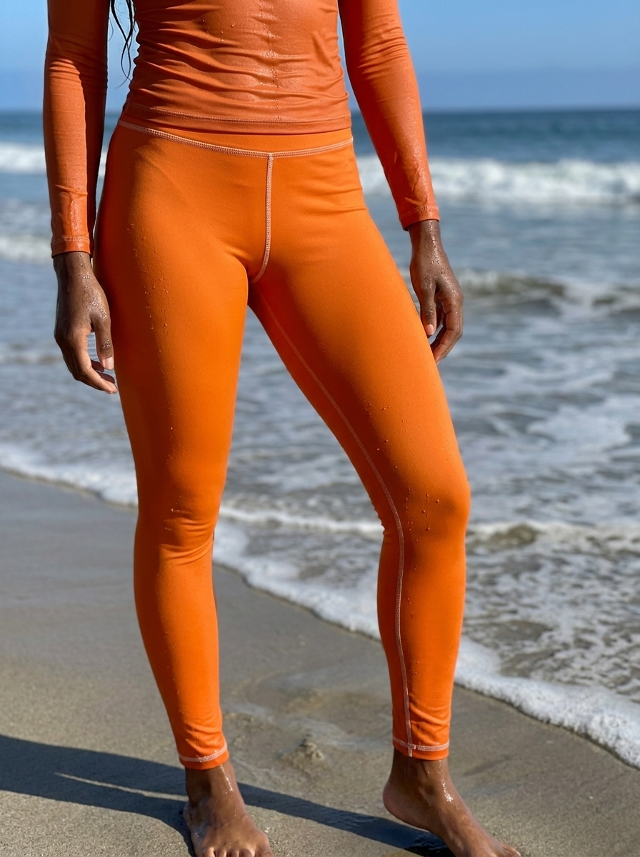 Full Length in Orange