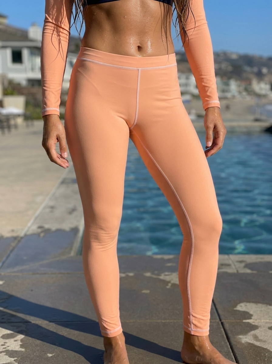 Full Length in Peach