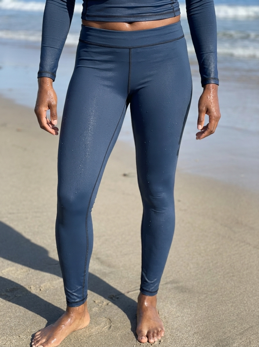 Full Length in Dark Denim