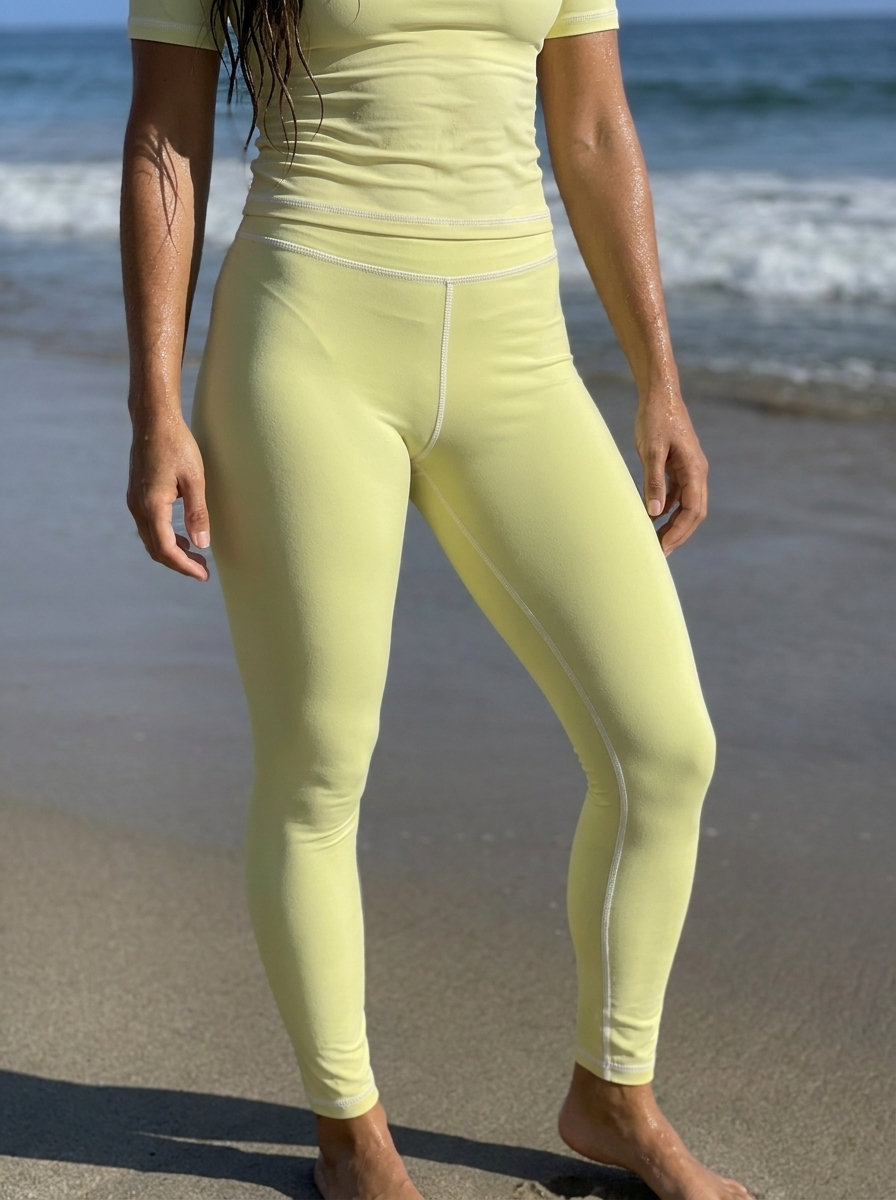 Full Length in Baby Yellow