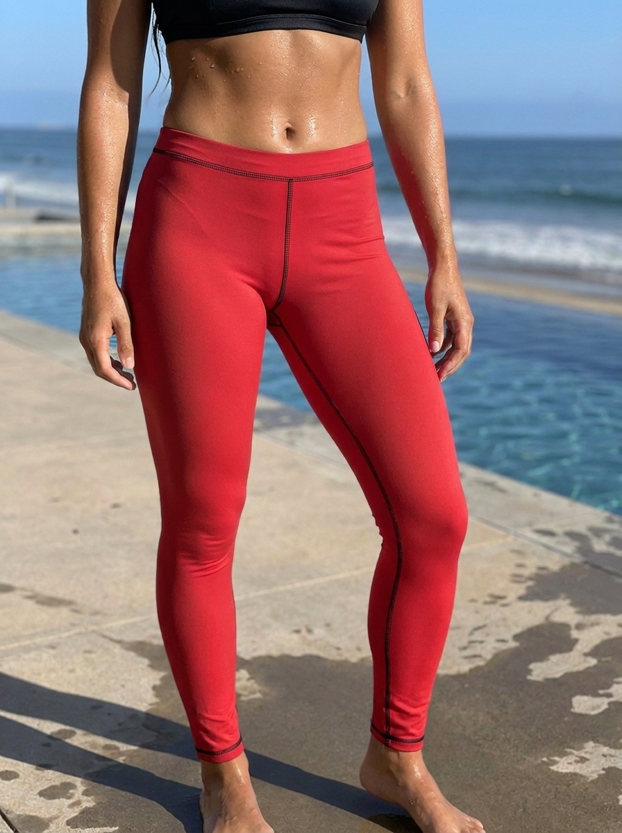 Full Length in Red