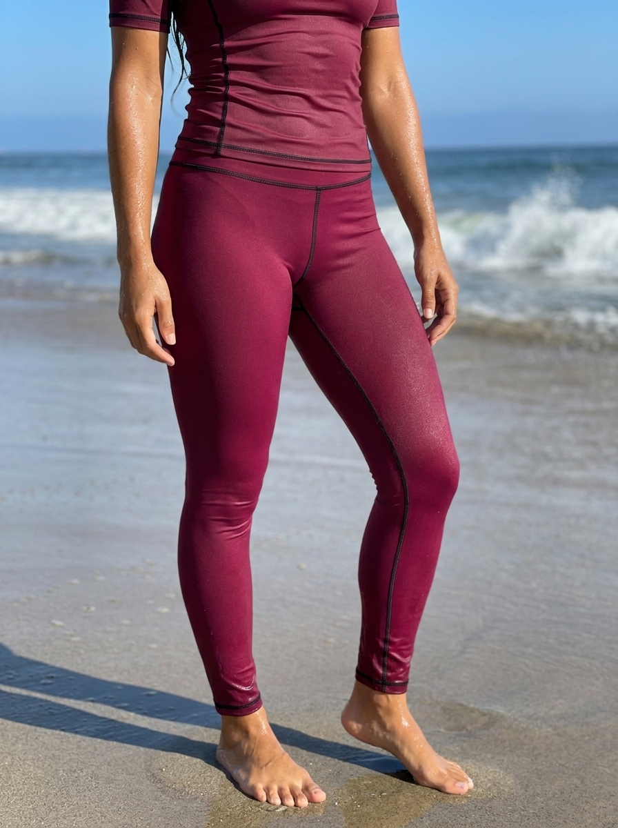 Full Length in Burgundy