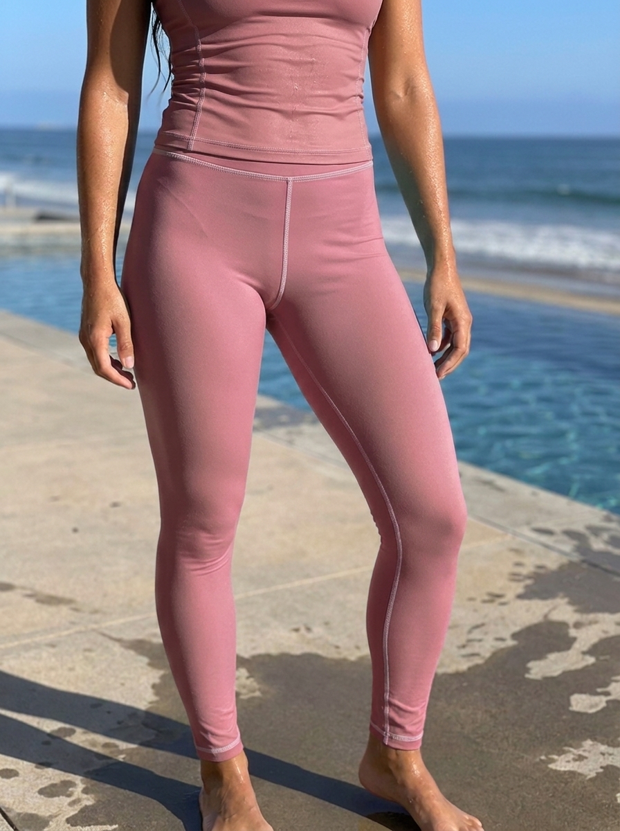 Full Length in Dusty Rose