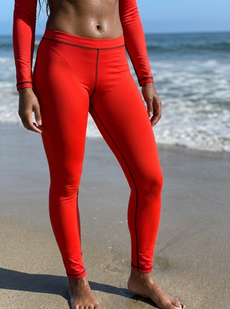 Full Length in Scarlet