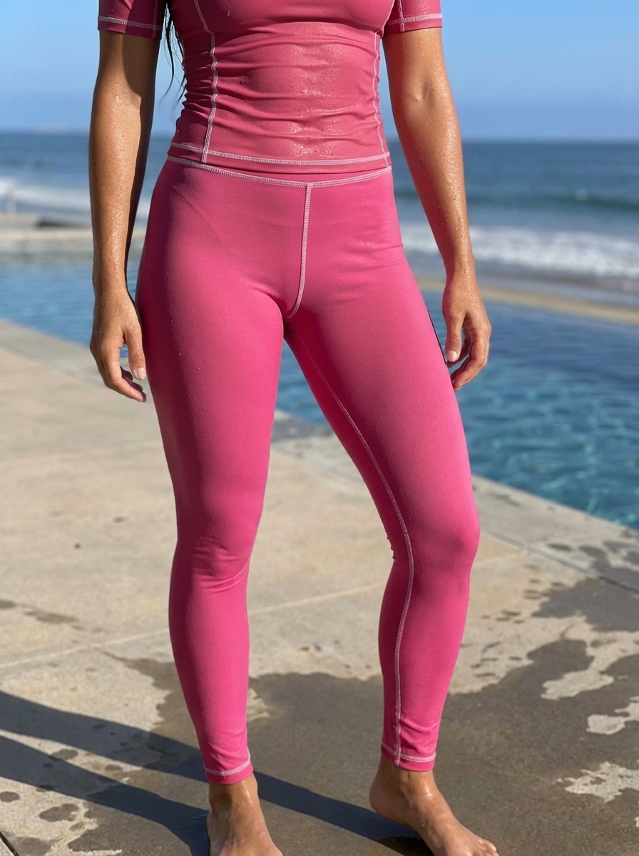 Full Length in Rose