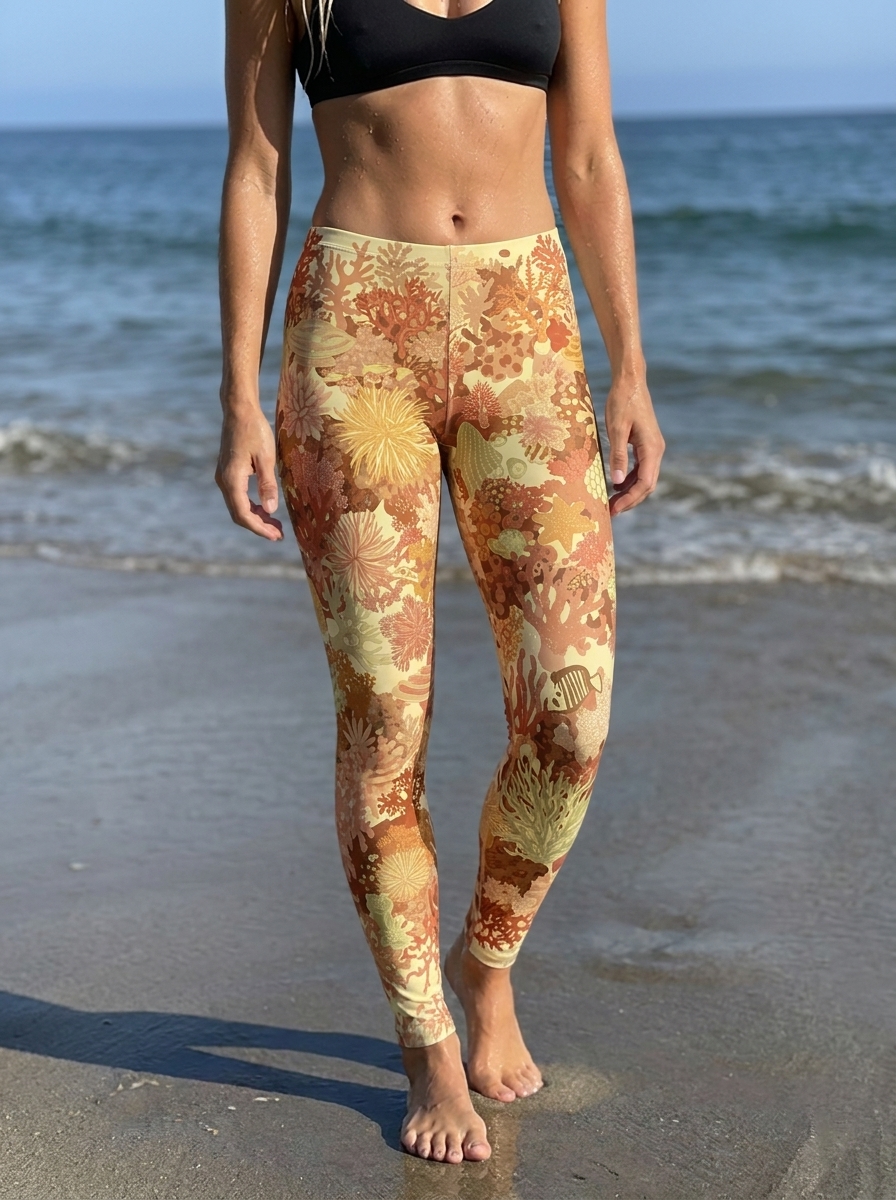 Full Length in Lemon Yellow Nautilus