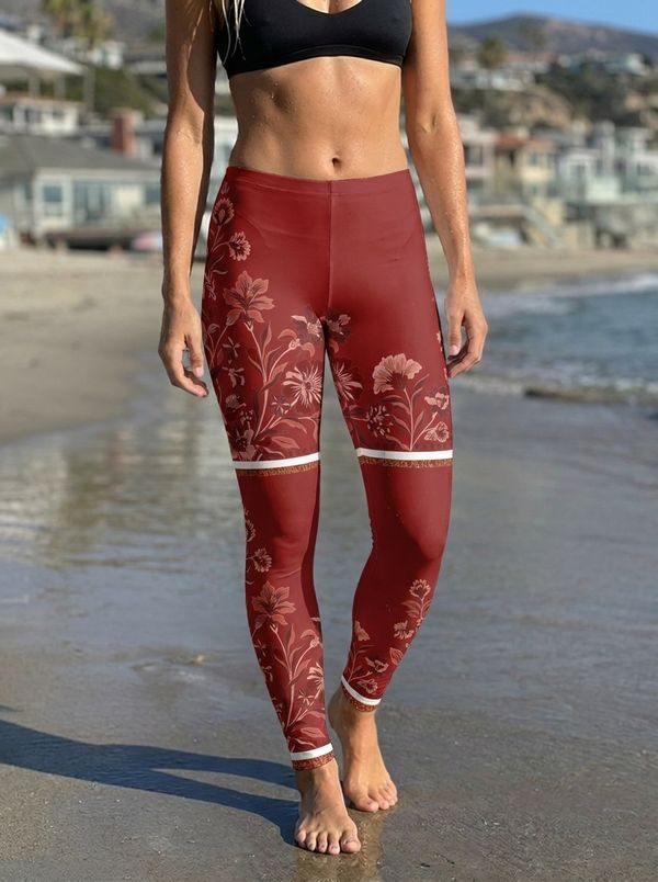 Midnight Elysian swim & gym leggings