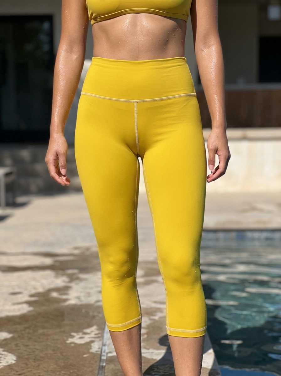 High Waist in Citrine