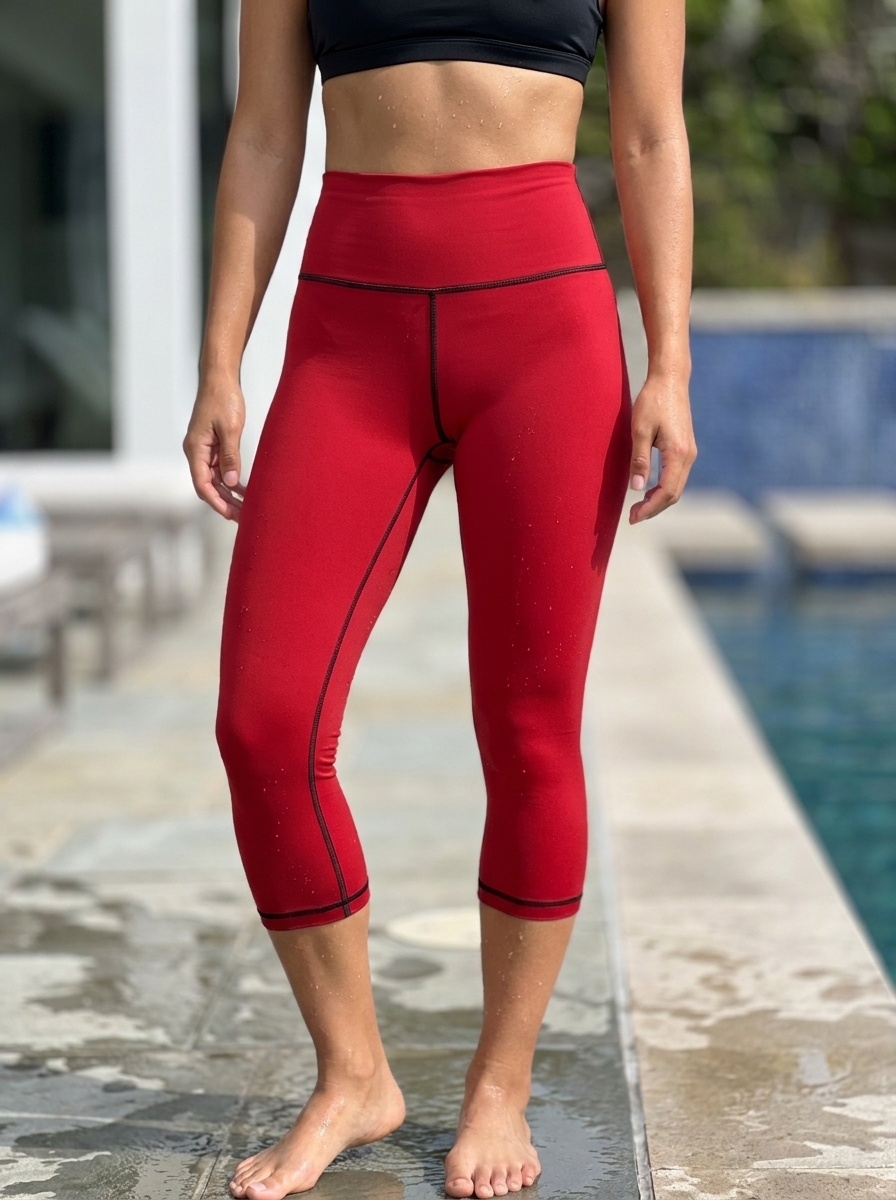 High Waist in Venetian Red