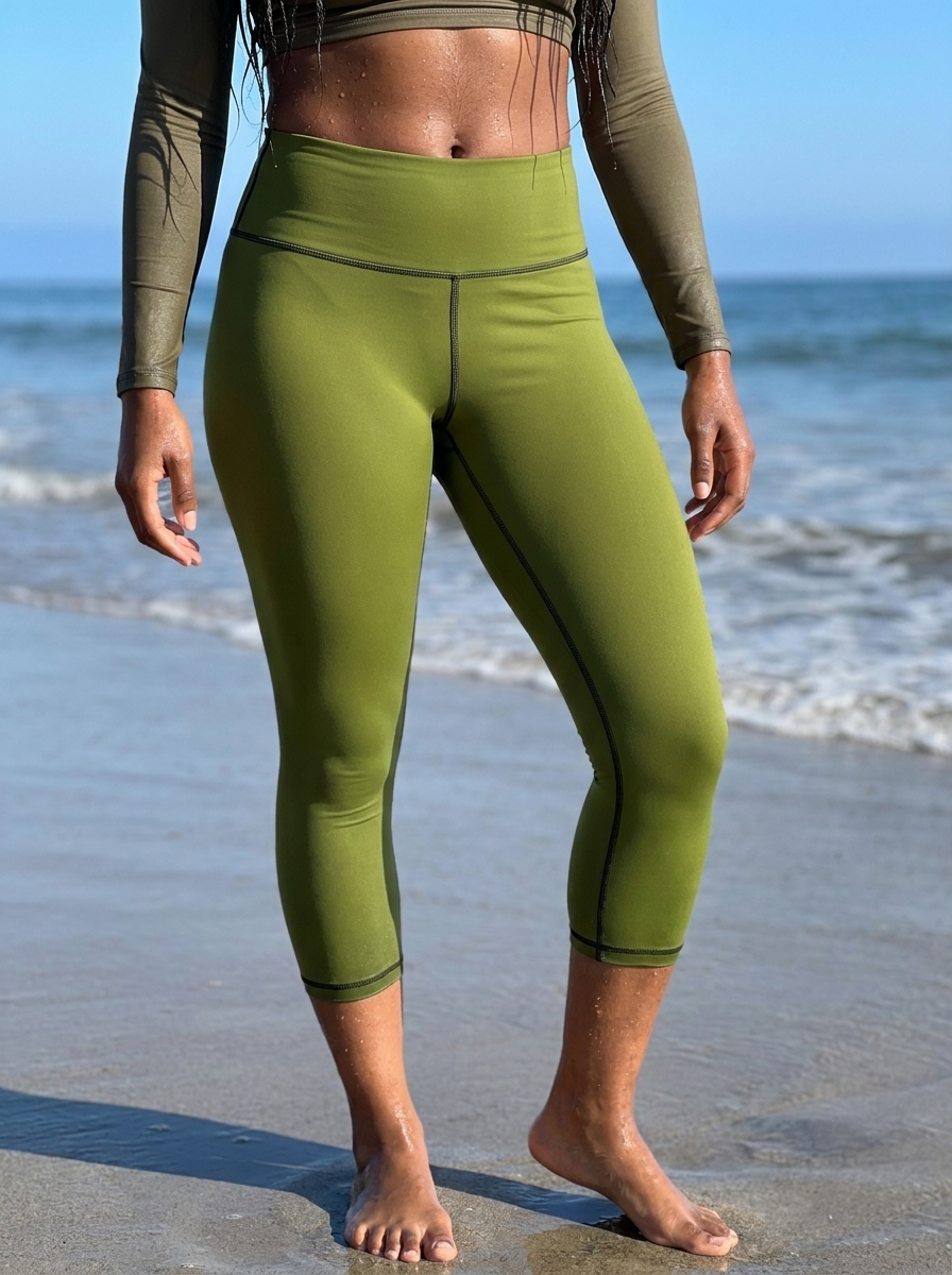 High Waist in Olive Drab