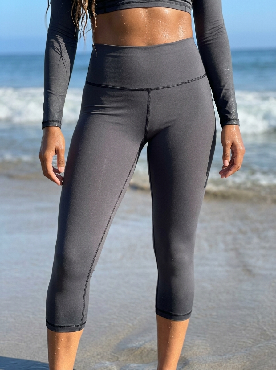 High Waist in Graphite