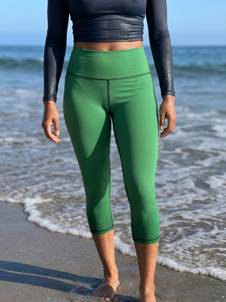 High Waist in Green