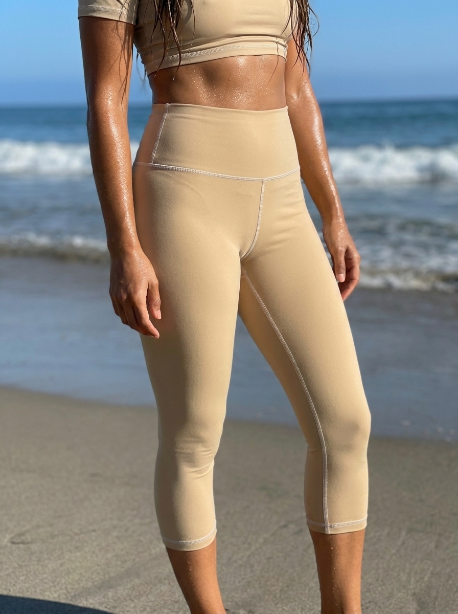 High Waist in Beige