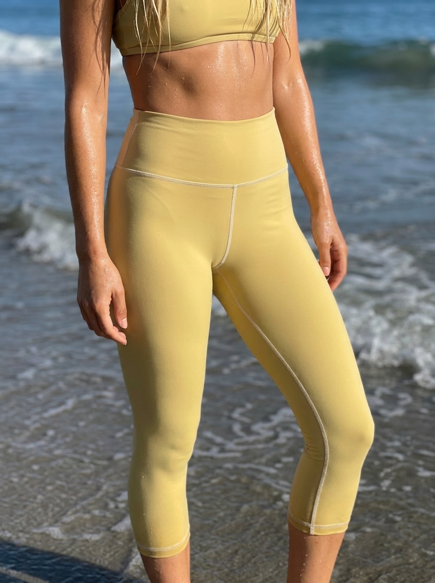 High Waist in Flax Field